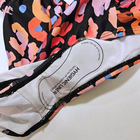 Cupshe Multicolored Leopard Print O-Ring One Piece - Picture 3 of 6